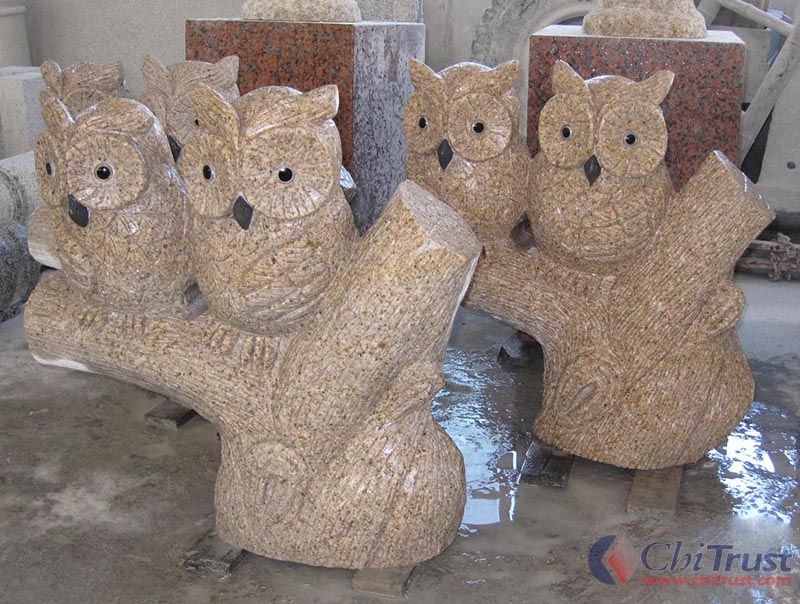 Owl Stone carving